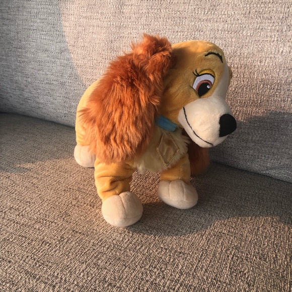 Disney Lady and the Tramp Plush Dog Toy - Picture 4 of 9